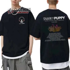 Snarky Puppy North American Tour 2023 Merch Snarky Puppy 2023 Concert With Special Guest Shirt Snarky Puppy Band 2023 T Shirt