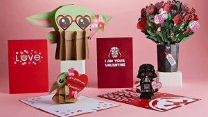 Star Wars Pop Up Valentines Day Card