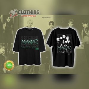 Stray Kids Maniac Tour 2022 2023 Unisex T Shirt Stray Kids Maniac Kpop T Shirt1