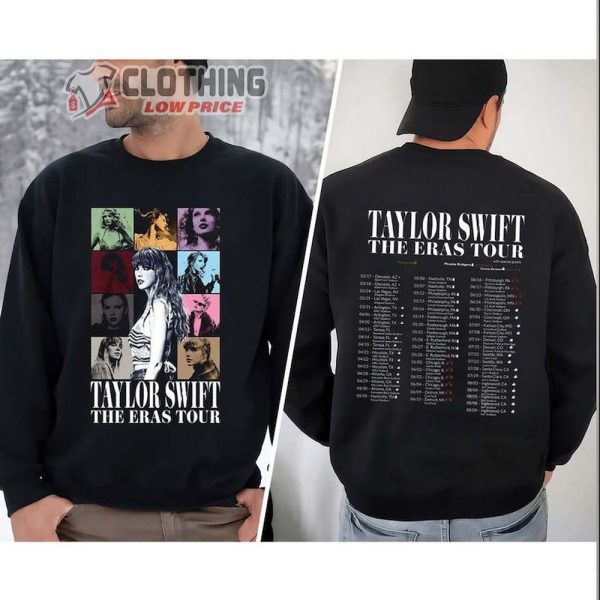 Taylor Swift Midnights New Album Tee, Taylor The Eras Tour 2023 New Show Added Trending Sweatshirt, Taylor Swift The Eras Tour 2023 Sweatshirt