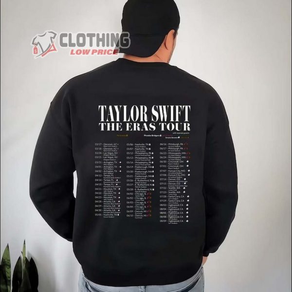 Taylor Swift Midnights New Album Tee, Taylor The Eras Tour 2023 New Show Added Trending Sweatshirt, Taylor Swift The Eras Tour 2023 Sweatshirt