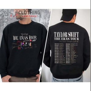 Taylor Swift The Eras Tour 2023 Sweatshirt Midnights New Album Tee Gift For Swifties Midnights Shirt Gift Taylor Swift Tour 2023 Merch 4