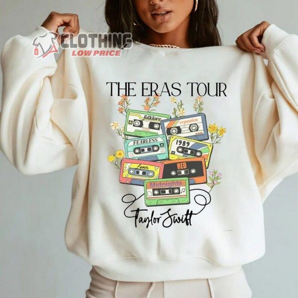 Taylor Swift The Eras Tour 2023 Sweatshirt, Taylor Swift New Years Captions Sweatshirt, Bejeweled Taylor Swift Lyrics Gift, Taylor Swift Presale Tickets Merch