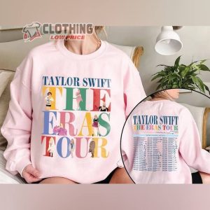 Taylor The Eras Tour New Dating 2 Sides Shirt, Taylor Swift Tour 2023 Gift Shirt, Taylor Swift The Eras Tour 2023 Shirt, New Album Midnight 2023 Gift