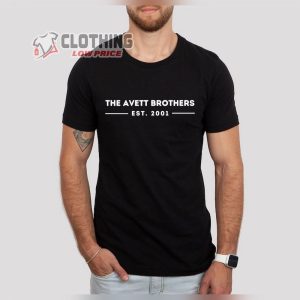The Avett Brothers New Tour Setlist T-Shirt, The Avett Brothers Retro Vintage Shirt