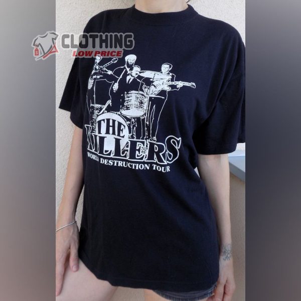 the killers australian tour shirt