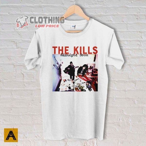 The Kills Shirt Vintage Midnight Boom Shirt, The Killers Set List Merch, Runaways The Killers Gift, The Killers 8th Album T- Shirt