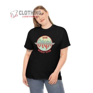 Vintage Styx World Tour Shirt Unisex Cotton Tee, Styx T-Shirt, Shirt