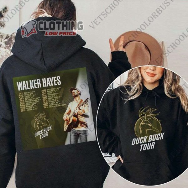 Walker Hayes 2023 Duck Buck Tour Merch Walker Hayes Country Music Shirt Walker Hayes World Tour 2023 T-Shirt