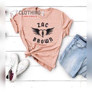 Zac Brown Band Shirt, Zac Brown Band T-Shirt, Zac Brown Country Music Gift For Fan, Zac Brown Music Band Short Sleeve Tee