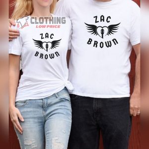 Zac Brown Band Shirt, Zac Brown Band T-Shirt, Zac Brown Country Music Gift For Fan, Zac Brown Music Band Short Sleeve Tee