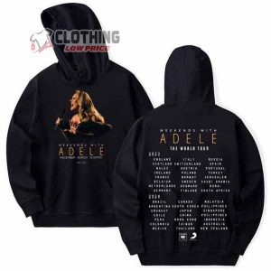 Printerval Adele Tour 2022-2023 Weekends with Adele merch Adele Las Vegas Zip Hoodies Zip Hoodies Vintage