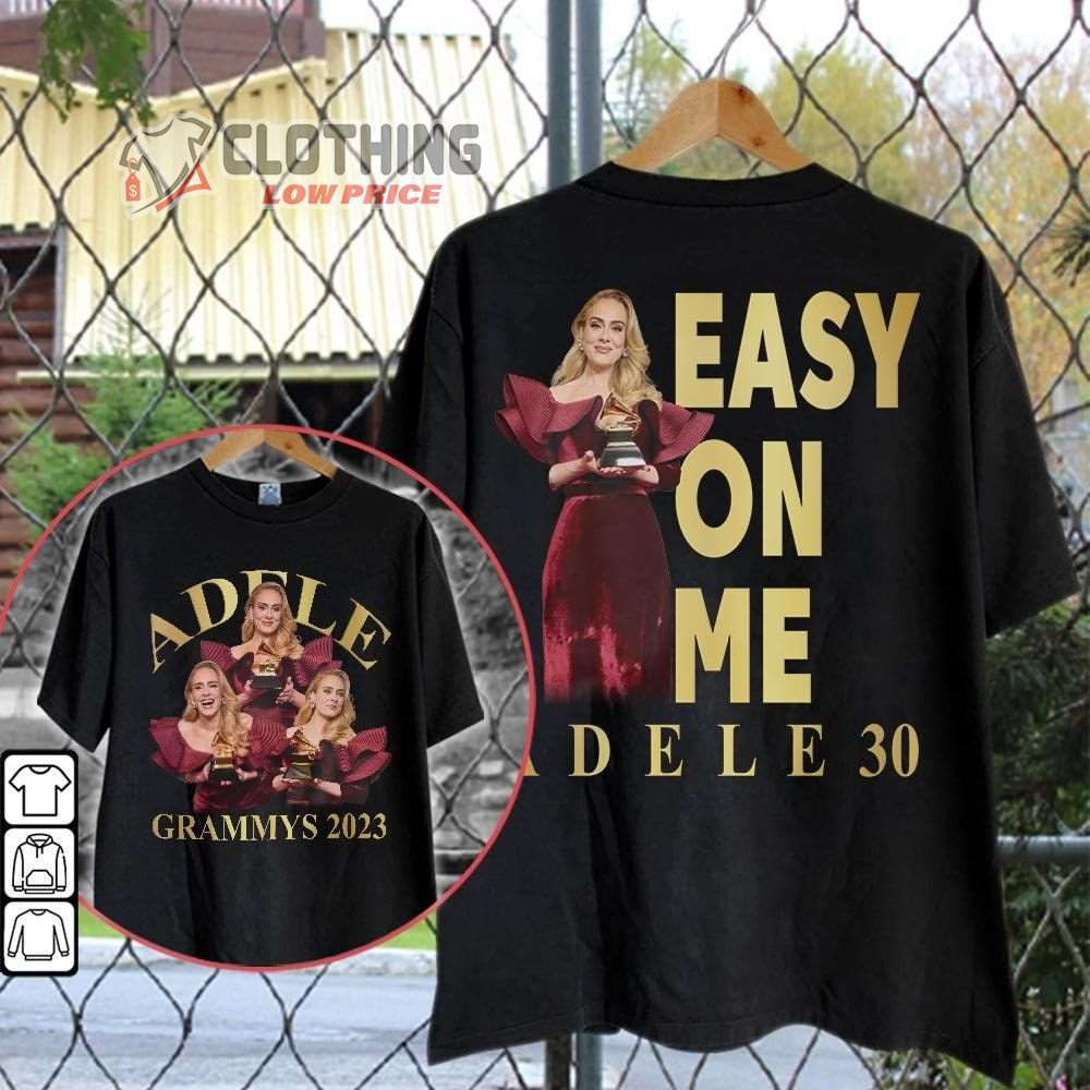 Adele Easy On Me The Grammys 2023 Merch, Adele Wins Best Pop Solo