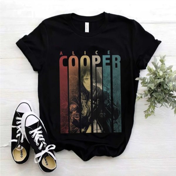 Alice Cooper 80s Retro Vintage T-Shirt, Alice Cooper Hit Songs Sweater, 2023 Too Close For Comfort Tour Merch