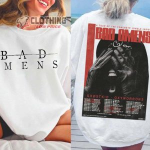 Bad Omens Band Concrete Jungle Tour 2023 Merch Bad Omens A Tour Of The Concrete Jungle Tour 2023 European T Shirt