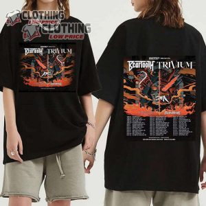 Beartooth And Trivium Plot Spring Coheadline Tour 2023 Merch Plot Spring Tour 2023 Shirt Beartooth And Trivium Tour 2023 Setlist T-Shirt