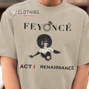 Beyonce Act I Renaissance World Tour 2023 Merch Renaissance World Tour 2023 Shirt Beyonce Act I Renaissance T Shirt
