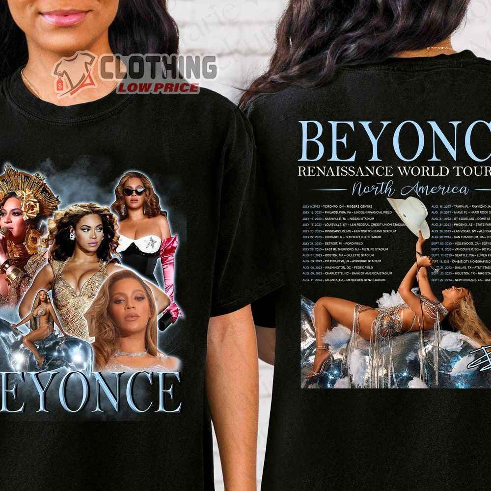 Beyonce American Singer Shirt, Beyonce Tour 2023 Tee, Beyonce Tour