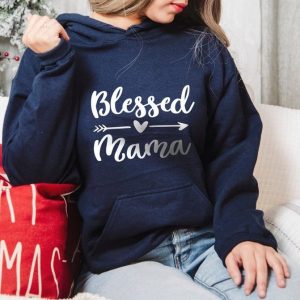 Blessed Mama Hoodie Gift For Mothers Day Mothers Day Uk 2023 Hoodie Mothers Day Greetings Gift Mothers Day Date 2023 Merch 1