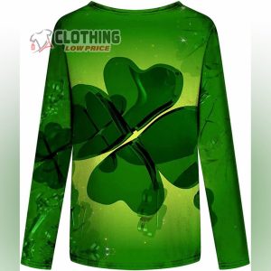 Blouse Shirt For Girls Fall Kaftan Comfort Colors Clothes Crew Neck Cotton Graphic St Patricks Day Blouse St Patricks Day Parade Saint Patricks Day Shirts 2