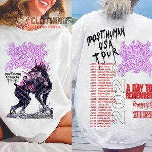 Bring Me The Horizon Post Human American Tour 2023 Merch Bring Me The Horizon Band Shirt Band Rock Metal Music Tour 2023 T Shirt