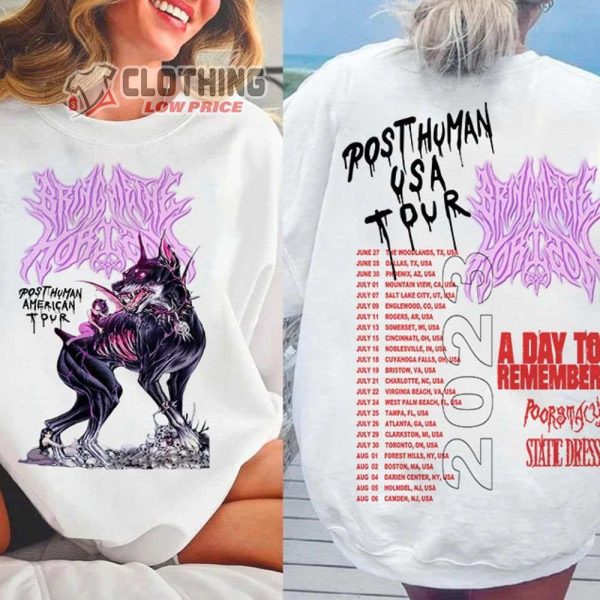 Bring Me The Horizon Post Human American Tour 2023 Merch Bring Me The Horizon Band Shirt Band Rock Metal Music Tour 2023 T-Shirt