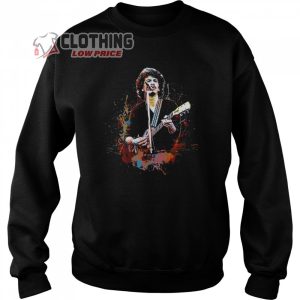 Carlos Santana Rock And Roll Guitarist Artwork Sweatshirt, Santana Tour 2023 Europe Sweatshirt, Santana Electric Guitar Gift