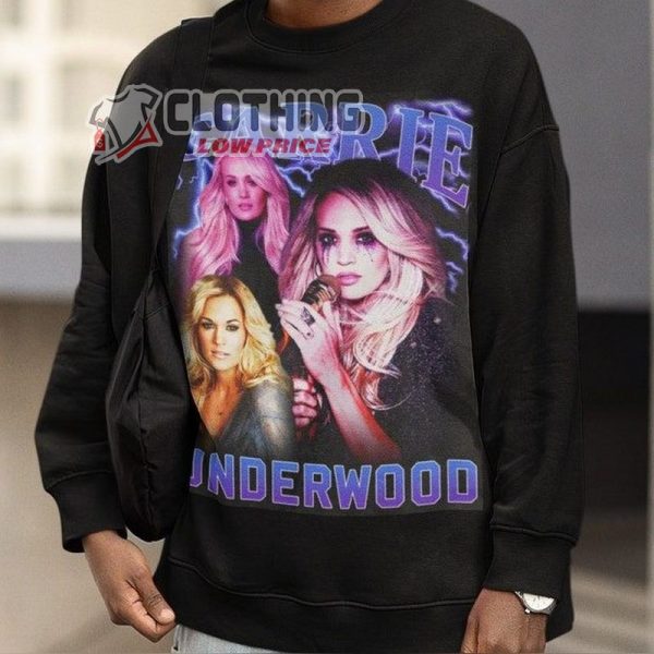 Carrie Underwood Denim And Rhinestones 2023 Tour Dates Merch, Carrie Underwood Concert 2023 Shirt, Denim And Rhinestones Tour Setlist Hoodie