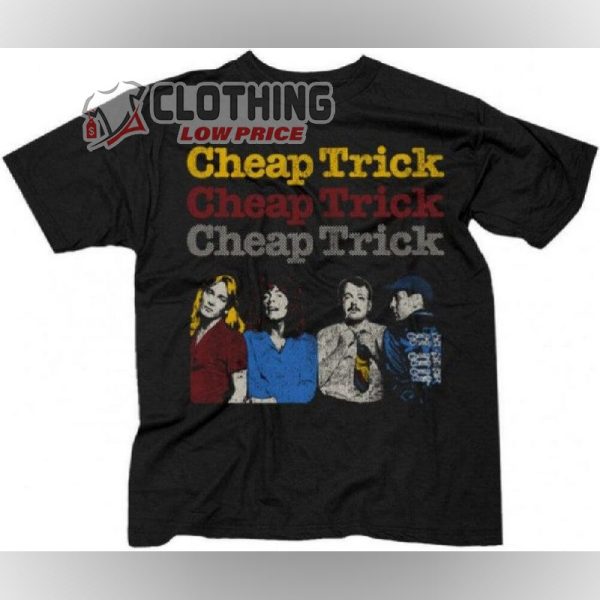 Cheap Trick World Tour 1978 T-Shirt, Cheap Trick Concert In Another World Sweater Merch