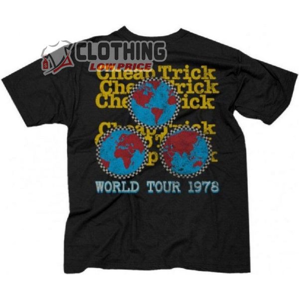 Cheap Trick World Tour 1978 T-Shirt, Cheap Trick Concert In Another World Sweater Merch