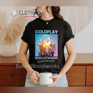 Coldplay Music Of The Spheres Tour Dates 2023 World Tour T-shirt, Coldplay Seattle 2023 T- Shirt, Coldplay Presale Code 2023 T- Shirt