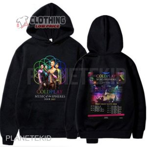 Coldplay Music Of The Spheres World Tour Shirt, Coldplay 2023 Tour Merch, Coldplay Tour 2023 Uk Price Shirt, Coldplay Tour 2023 Europe Shirt