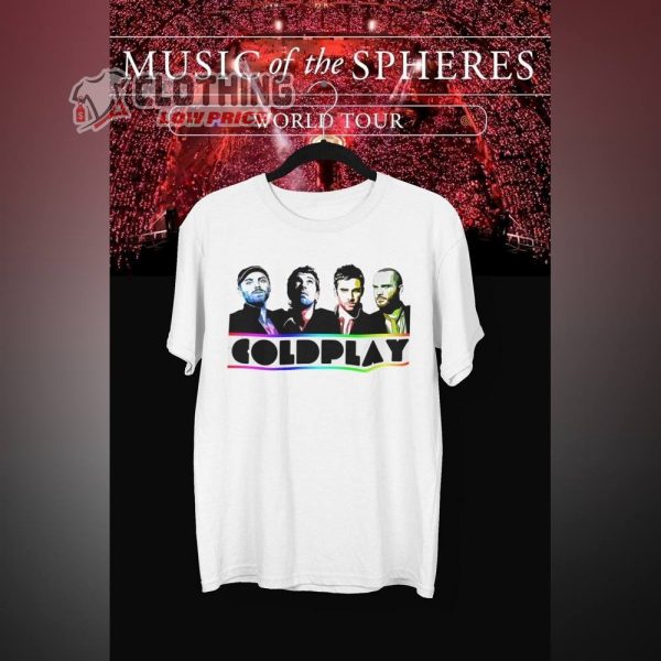 Coldplay Music Of The Spheres Tour 2023 Double Sided, Coldplay Tour ...