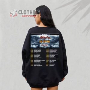 Def Leppard Motley Crue World Tour 2023 Concert TShirt Def Leppard Shirt Def Leppard Vintage Shirt Def Leppard Tour Shirt3