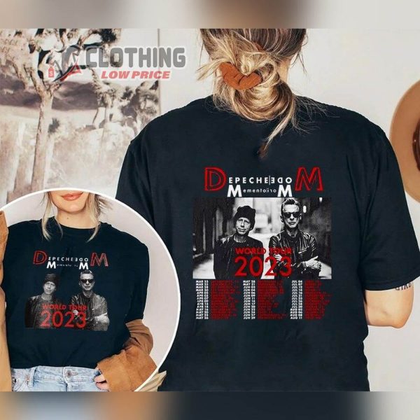 Depeche Mode Memento Mori World Tour 2023 TShirt, Depeche Mode Tour Shirt, Depeche Mode World Tour Merch