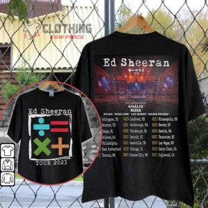 Ed Sheeran Mathematics Tour 2023 T Shirt Ed Sheeran Concert Music Tour 2023 Tee Music Tour 2023 Unisex Sweatshirt1