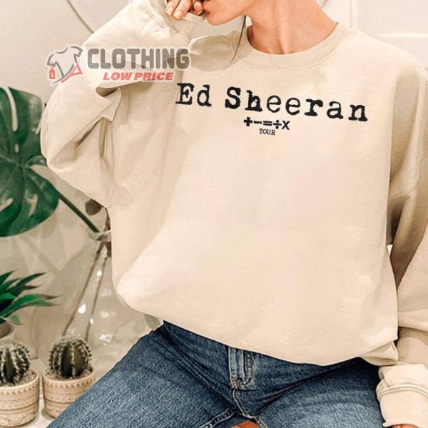 Ed Sheeran World Tour 2023 Merch Ed Sheeran Music Concert 2023 Shirt, Ed Sheeran Music Tour 2023 T-Shirt