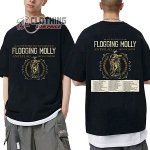 Flogging Molly 2023 Winter Tour TShirt, Flogging Molly 2023 Tour Shirt For Fan, Flogging Molly Band Shirt, Flogging Molly Shirt