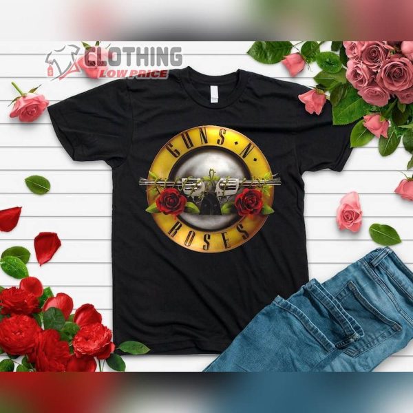 Guns N’ Roses Slash Appetite For Destruction Official Tee T-Shirt Unisex, Guns N’ Roses World Tour Shirt