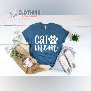 Happy Mothers Day T Shirt Cat Mom Shirt Gift To Mom Pet Lover Shirt Mothers Day Weekend 2023 T Shirt 1