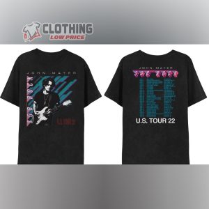 John Mayer Tour 2023 Shirt, Music 2023 Shirt Gift For Fans, John Mayer Album 2023 T- Shirt, John Mayer United Center T- Shirt