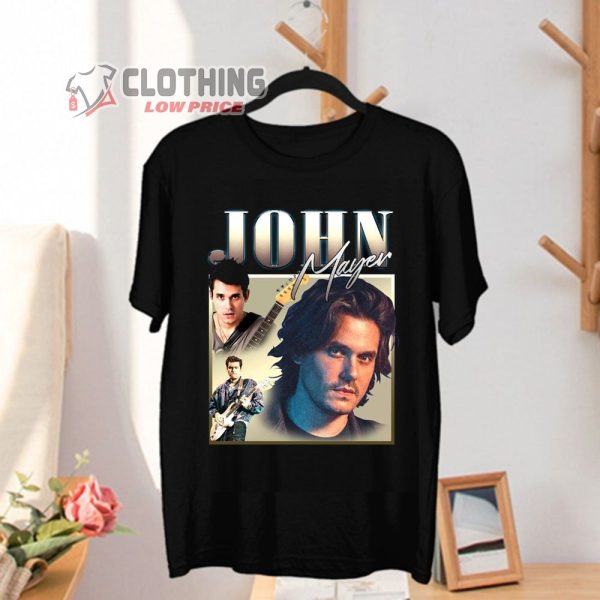 John Mayer Graphic T- Shirt, John Mayer Chicago 2023 T- Shirt, John Mayer Album 2023 T- Shirt, John Mayer United Center T- Shirt