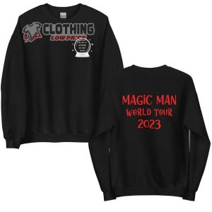 Jackson Wang Magic Man Tour T-shirt (White）