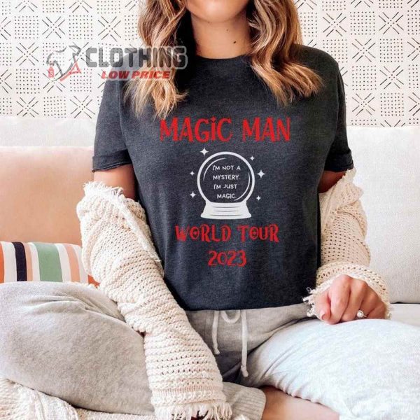 JACKSON WANG World Tour MAGIC MAN Printed Hoodie