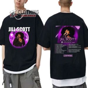 Jill Scott World Tour 2023 Shirt Jill Scott Tour Tee Concert Merch Jill Scott Fan Gift The Who Is Jill Scott Tour Sweatshirt1