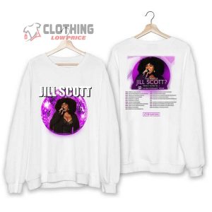 Jill Scott World Tour 2023 Shirt Jill Scott Tour Tee Concert Merch Jill Scott Fan Gift The Who Is Jill Scott Tour Sweatshirt2