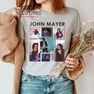 John Mayer Sob Rock Tour 2022 T-shirt, John Mayer 2022 Tour Anniversary Gift For Fan T-shirt, John Mayer Solo Tour 2023 T- Shirt
