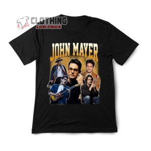 John Mayer Vintage 90s Unisex T-shirt, John Mayer Solo Tour 2023 T- Shirt, Ticketmaster John Mayer T- Shirt