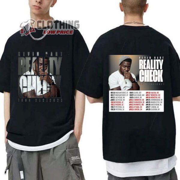 Kevin Hart 2023 Tour Shirt, Kevin Hart Reality Check Tour 2023 Shirt, Kevin Hart Fans Shirt, Kevin Hart Shirt For Fan Merch