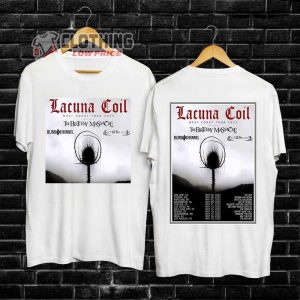 Lacuna Coil West Coast Tour 2023 Dates Merch Lacuna Coil World Tour 2023 Shirt Lacuna Coil West Coast Tour 2023 With Special Guests T Shirt